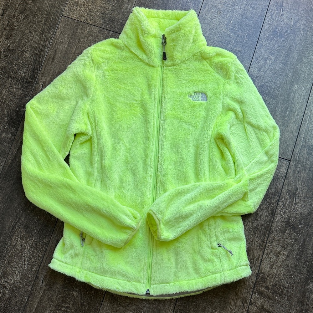 The North Face Vibrant Lime Fleece Jacket